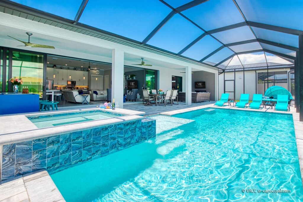 Ferienhaus in Cape Coral, Florida, zu vermieten, verwaltet von Vacation Rentals Cape Coral