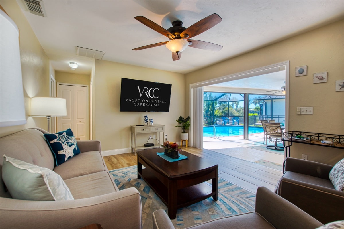 Vacation home in Cape Coral, FL, available for rent, managed by Vacation Rentals Cape Coral