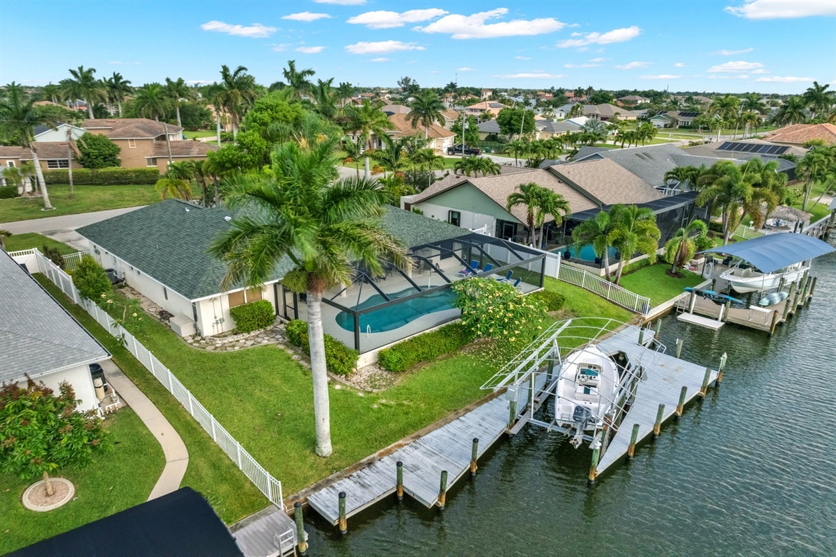Ferienhaus in Cape Coral, Florida, zu vermieten, verwaltet von Vacation Rentals Cape Coral