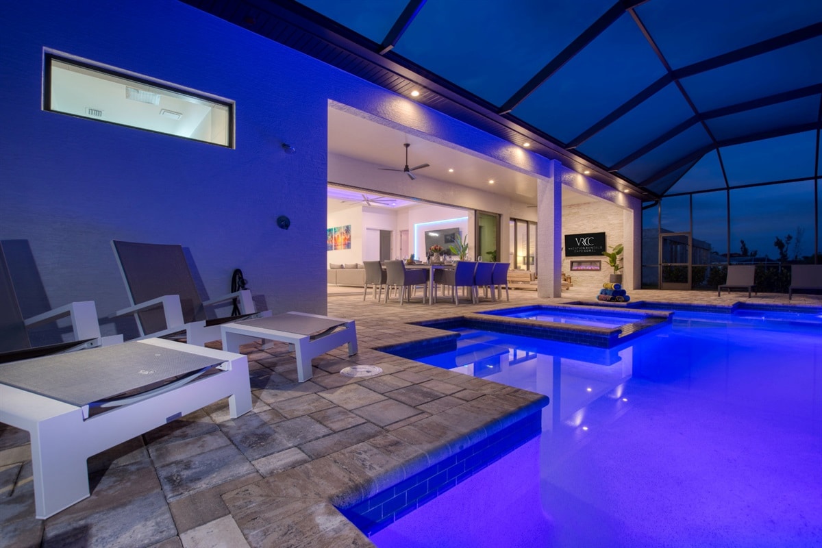 Ferienhaus in Cape Coral, Florida, zu vermieten, verwaltet von Vacation Rentals Cape Coral