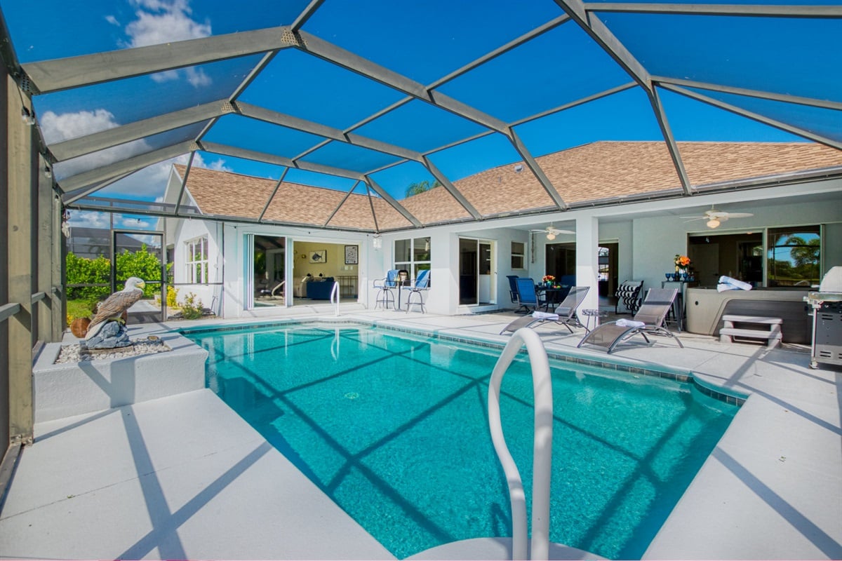 Vacation home in Cape Coral, FL, available for rent, managed by Vacation Rentals Cape Coral