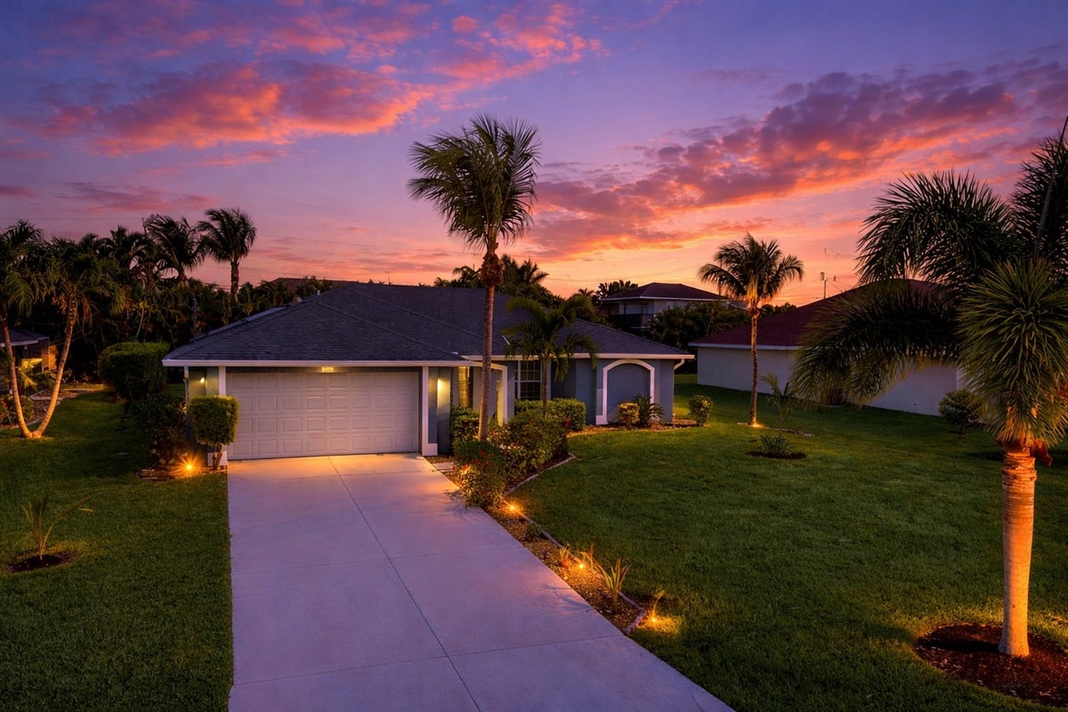 Vacation home in Cape Coral, FL, available for rent, managed by Vacation Rentals Cape Coral
