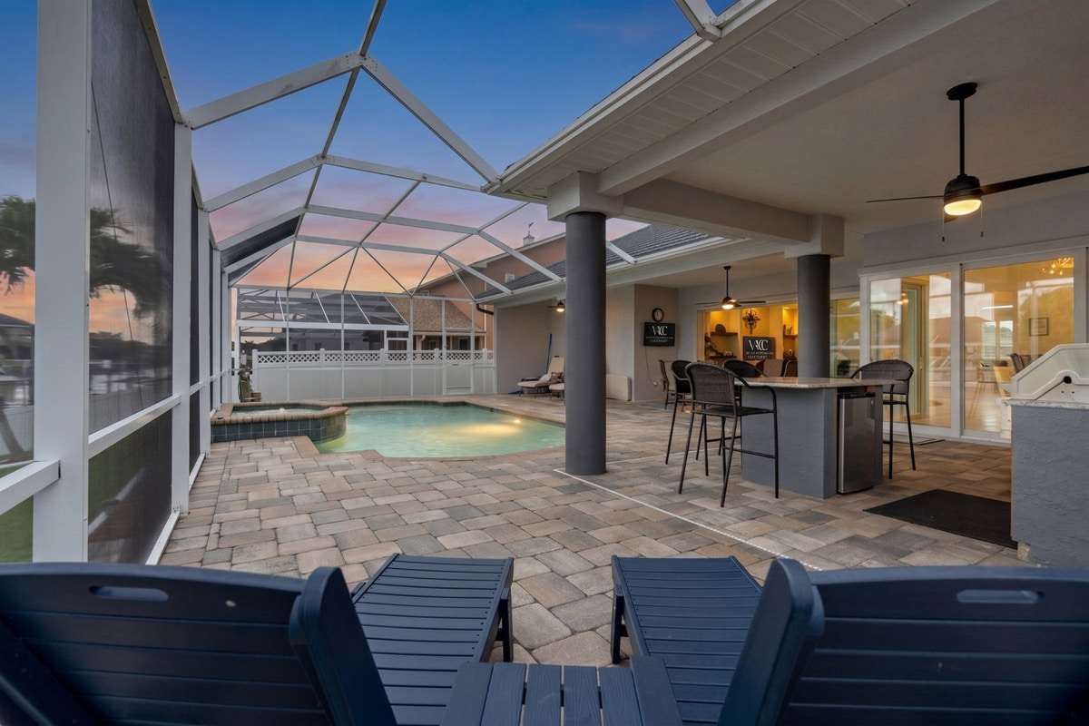 Ferienhaus in Cape Coral, Florida, zu vermieten, verwaltet von Vacation Rentals Cape Coral