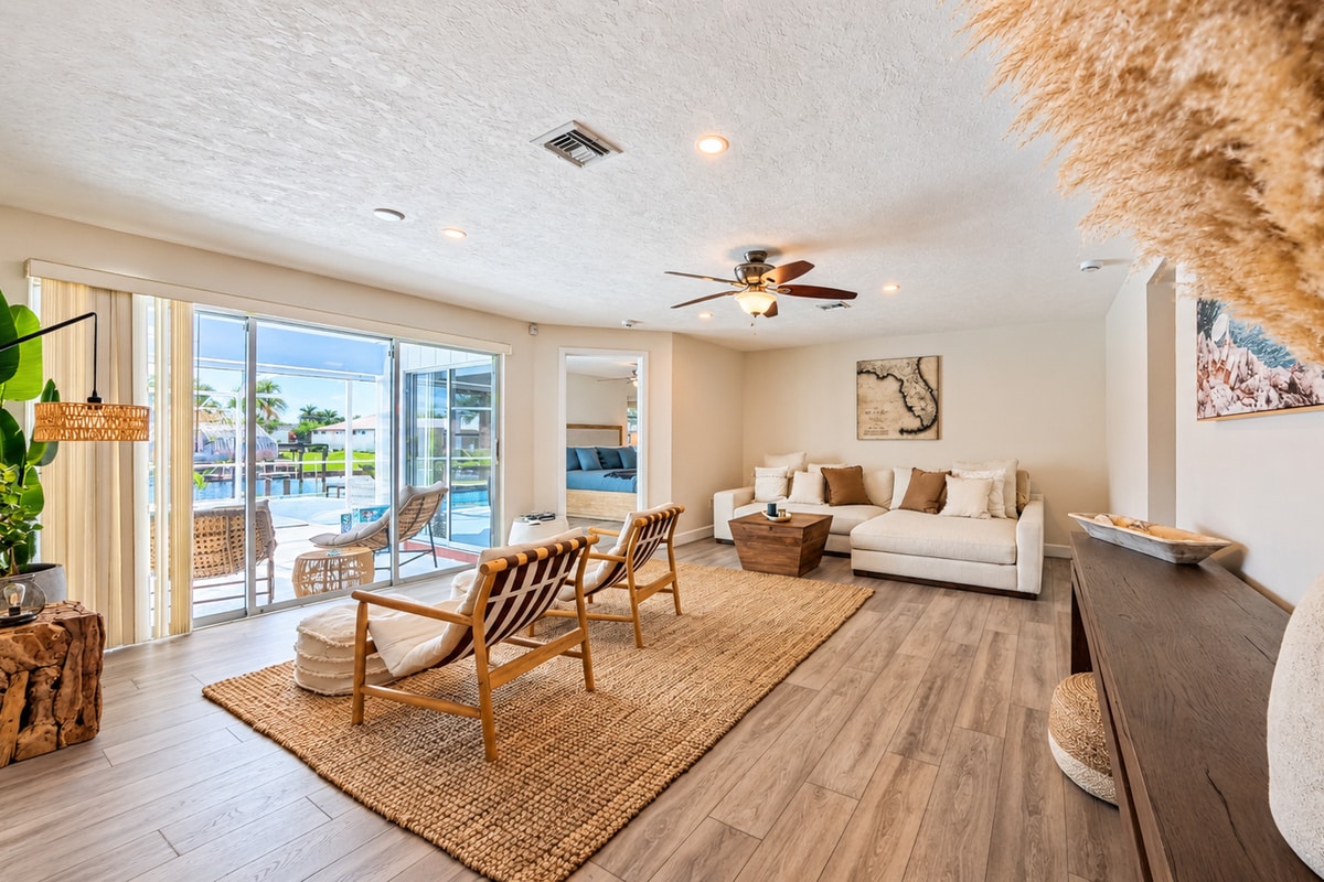 Vacation home in Cape Coral, FL, available for rent, managed by Vacation Rentals Cape Coral