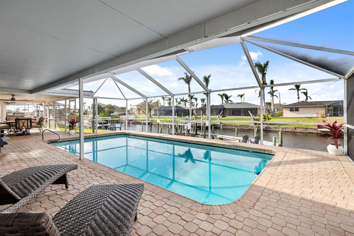 Ferienhaus in Cape Coral, Florida, zu vermieten, verwaltet von Vacation Rentals Cape Coral