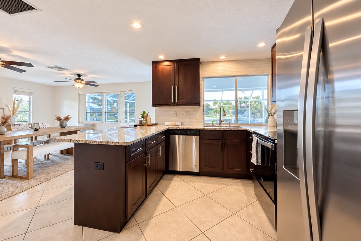 Vacation home in Cape Coral, FL, available for rent, managed by Vacation Rentals Cape Coral
