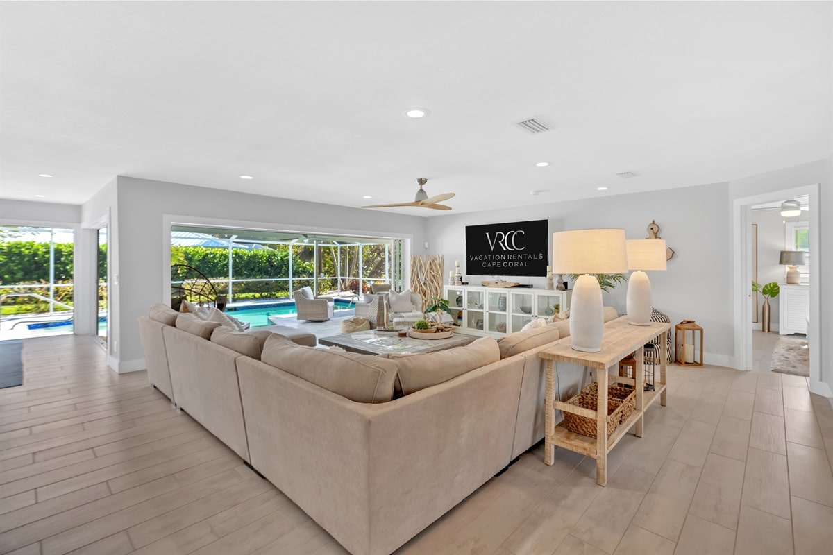 Vacation home in Cape Coral, FL, available for rent, managed by Vacation Rentals Cape Coral