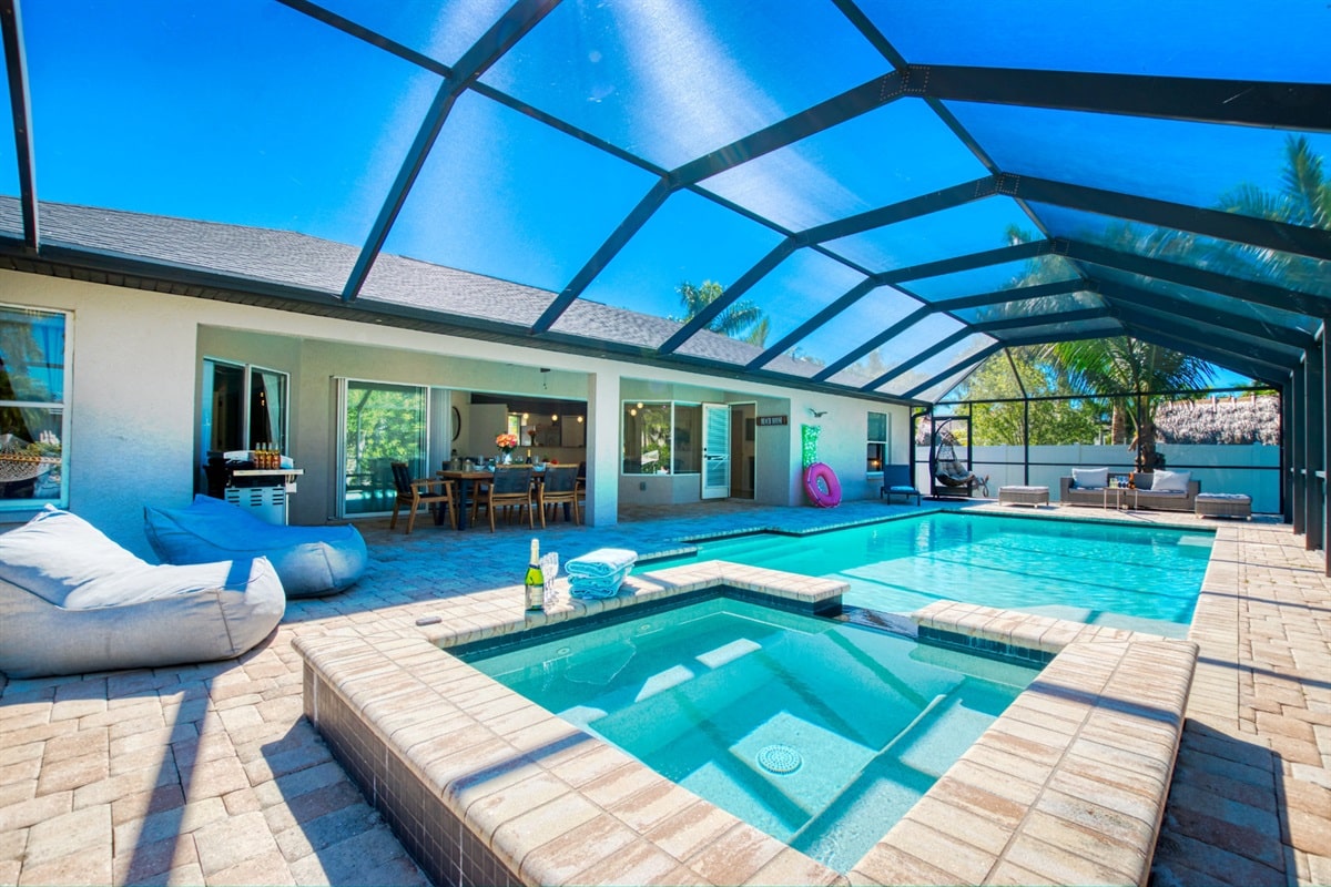 Ferienhaus in Cape Coral, Florida, zu vermieten, verwaltet von Vacation Rentals Cape Coral