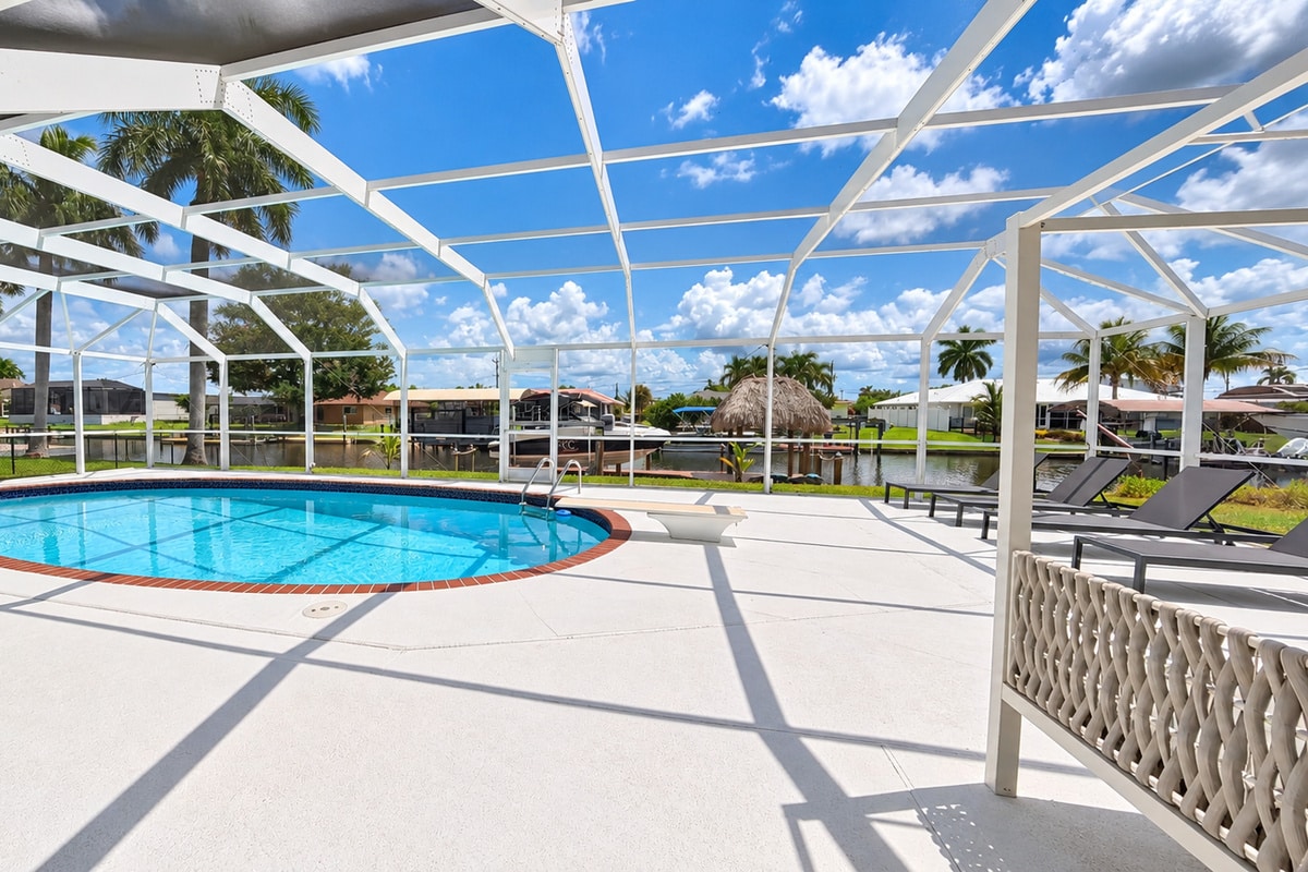 Vacation home in Cape Coral, FL, available for rent, managed by Vacation Rentals Cape Coral