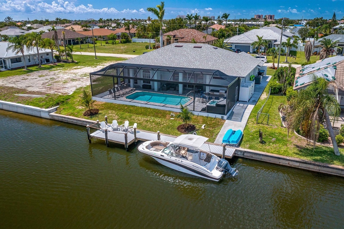 Vacation home in Cape Coral, FL, available for rent, managed by Vacation Rentals Cape Coral