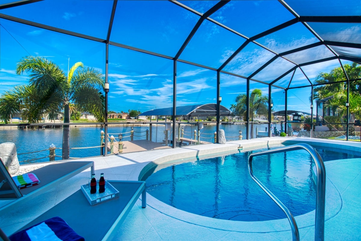 Ferienhaus in Cape Coral, Florida, zu vermieten, verwaltet von Vacation Rentals Cape Coral