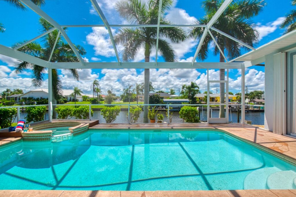 Ferienhaus in Cape Coral, Florida, zu vermieten, verwaltet von Vacation Rentals Cape Coral