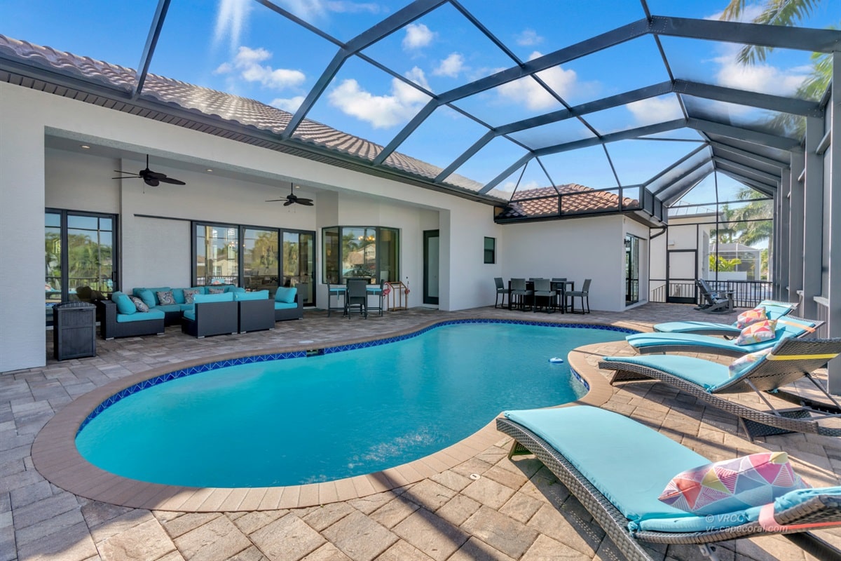Vacation home in Cape Coral, FL, available for rent, managed by Vacation Rentals Cape Coral
