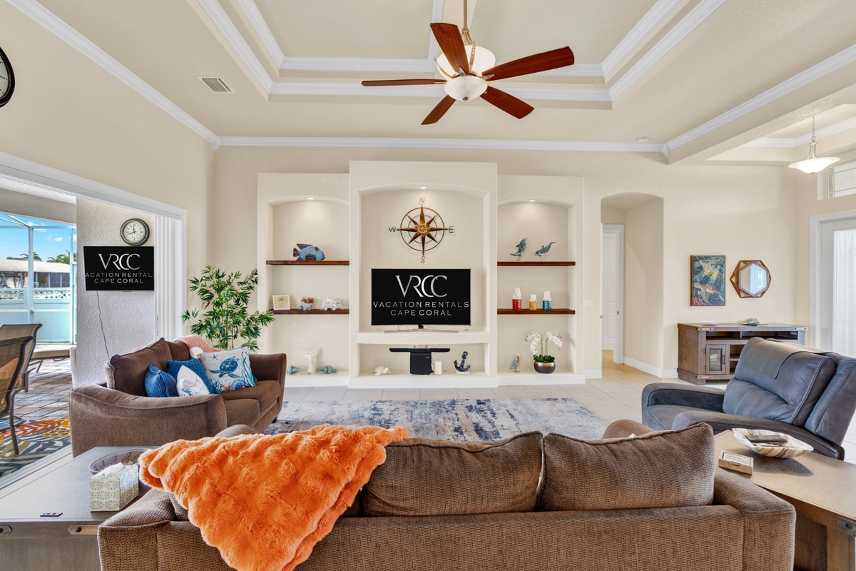 Ferienhaus in Cape Coral, Florida, zu vermieten, verwaltet von Vacation Rentals Cape Coral