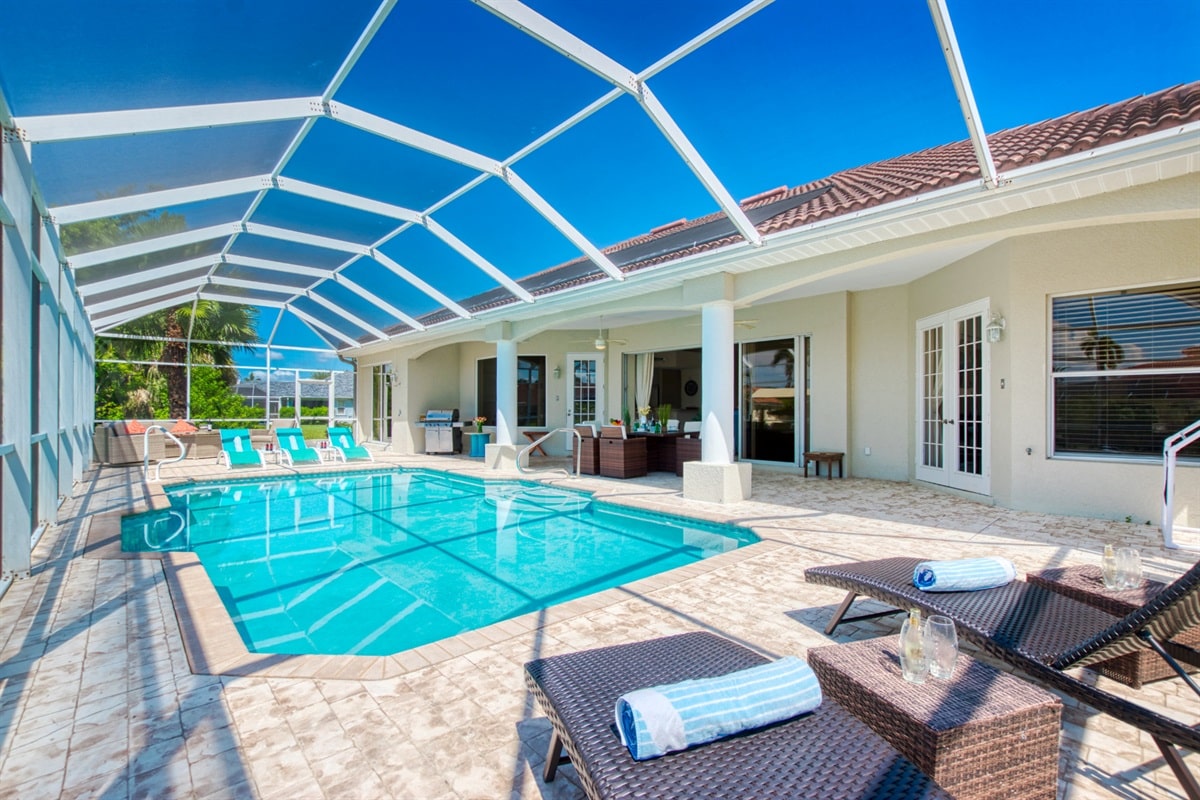 Vacation home in Cape Coral, FL, available for rent, managed by Vacation Rentals Cape Coral