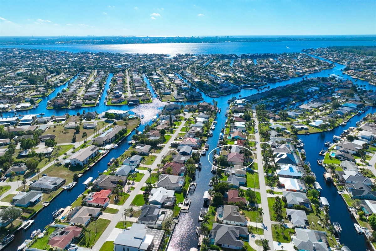 Vacation home in Cape Coral, FL, available for rent, managed by Vacation Rentals Cape Coral