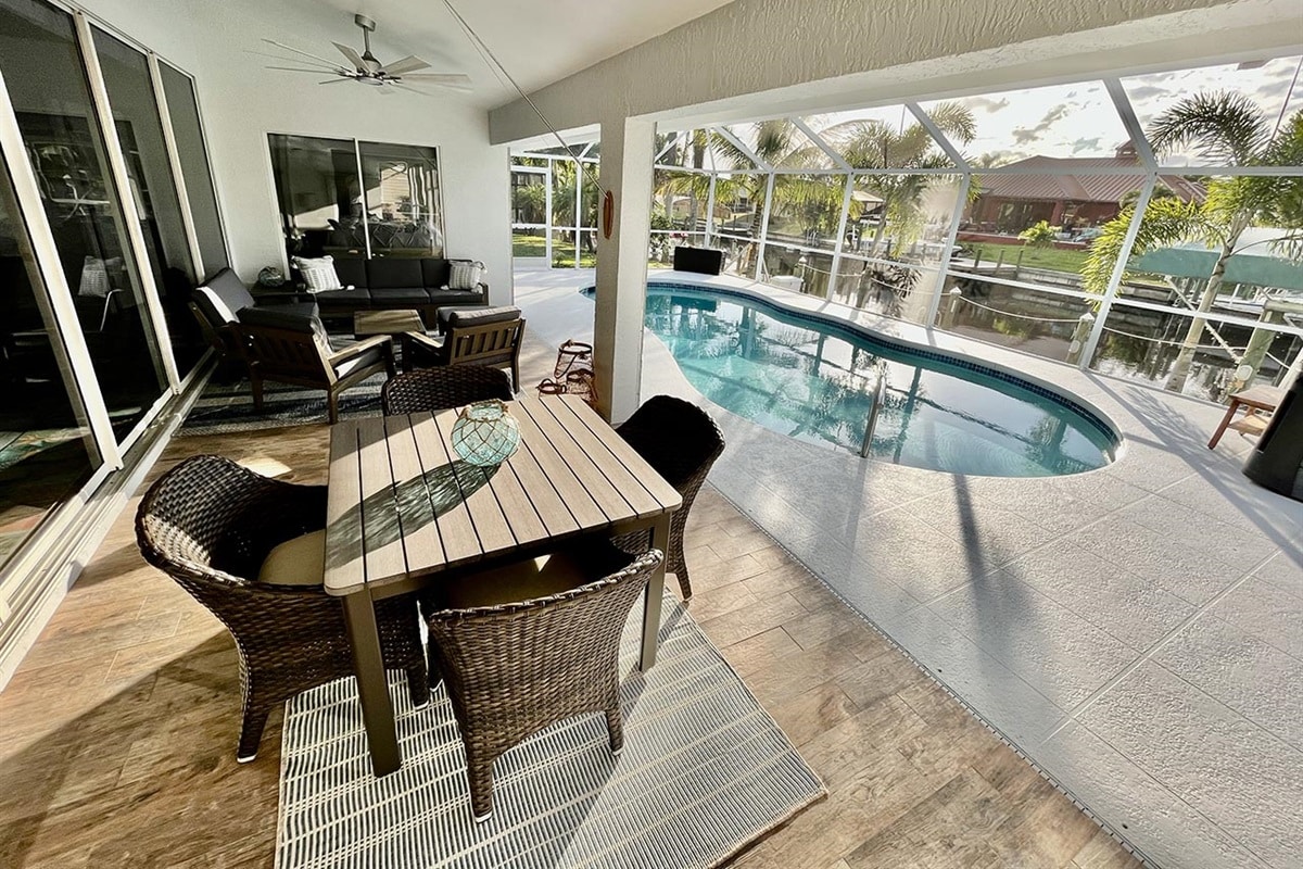 Ferienhaus in Cape Coral, Florida, zu vermieten, verwaltet von Vacation Rentals Cape Coral