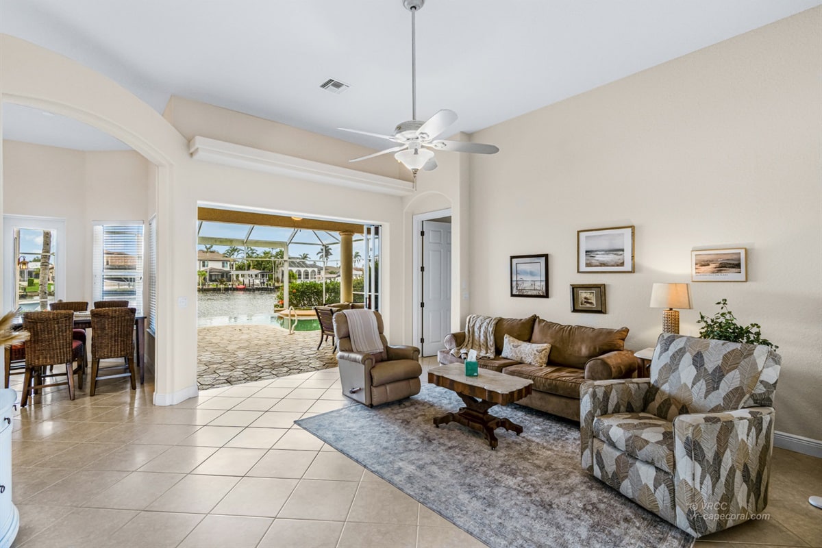 Vacation home in Cape Coral, FL, available for rent, managed by Vacation Rentals Cape Coral