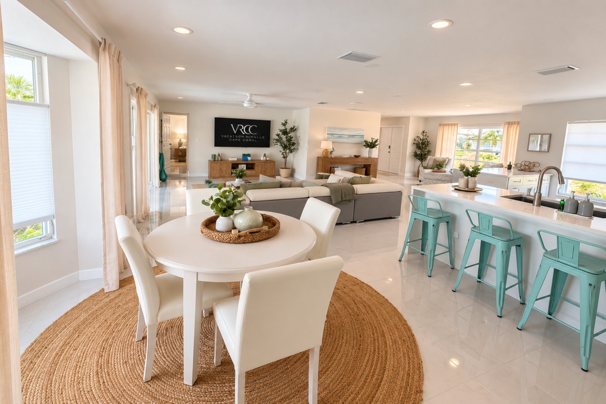 Vacation home in Cape Coral, FL, available for rent, managed by Vacation Rentals Cape Coral