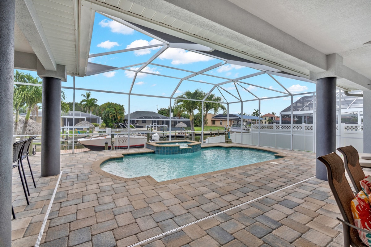Ferienhaus in Cape Coral, Florida, zu vermieten, verwaltet von Vacation Rentals Cape Coral