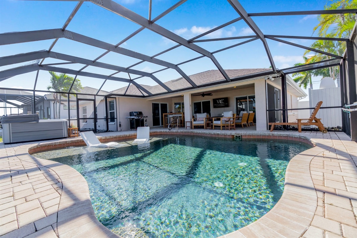 Ferienhaus in Cape Coral, Florida, zu vermieten, verwaltet von Vacation Rentals Cape Coral