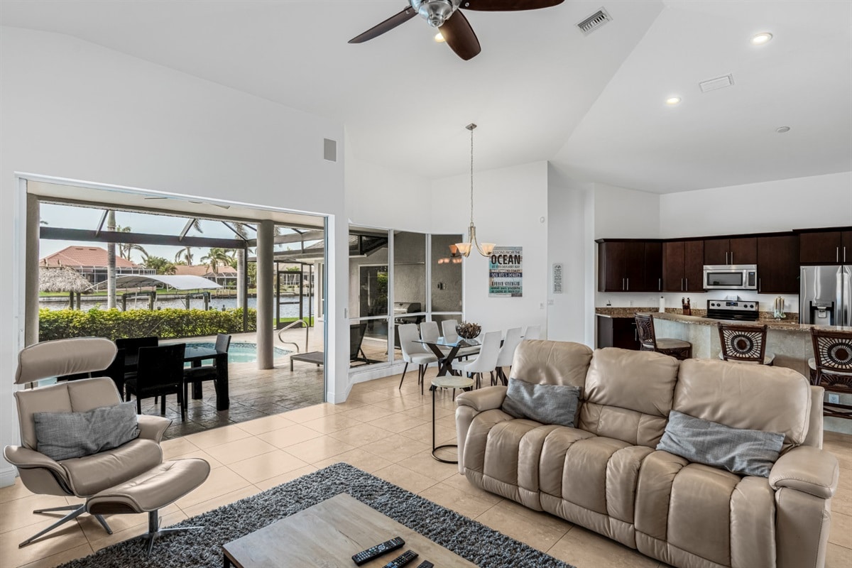 Vacation home in Cape Coral, FL, available for rent, managed by Vacation Rentals Cape Coral