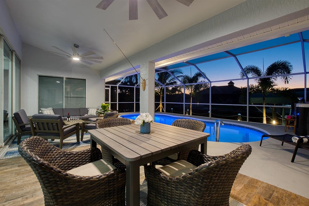 Ferienhaus in Cape Coral, Florida, zu vermieten, verwaltet von Vacation Rentals Cape Coral