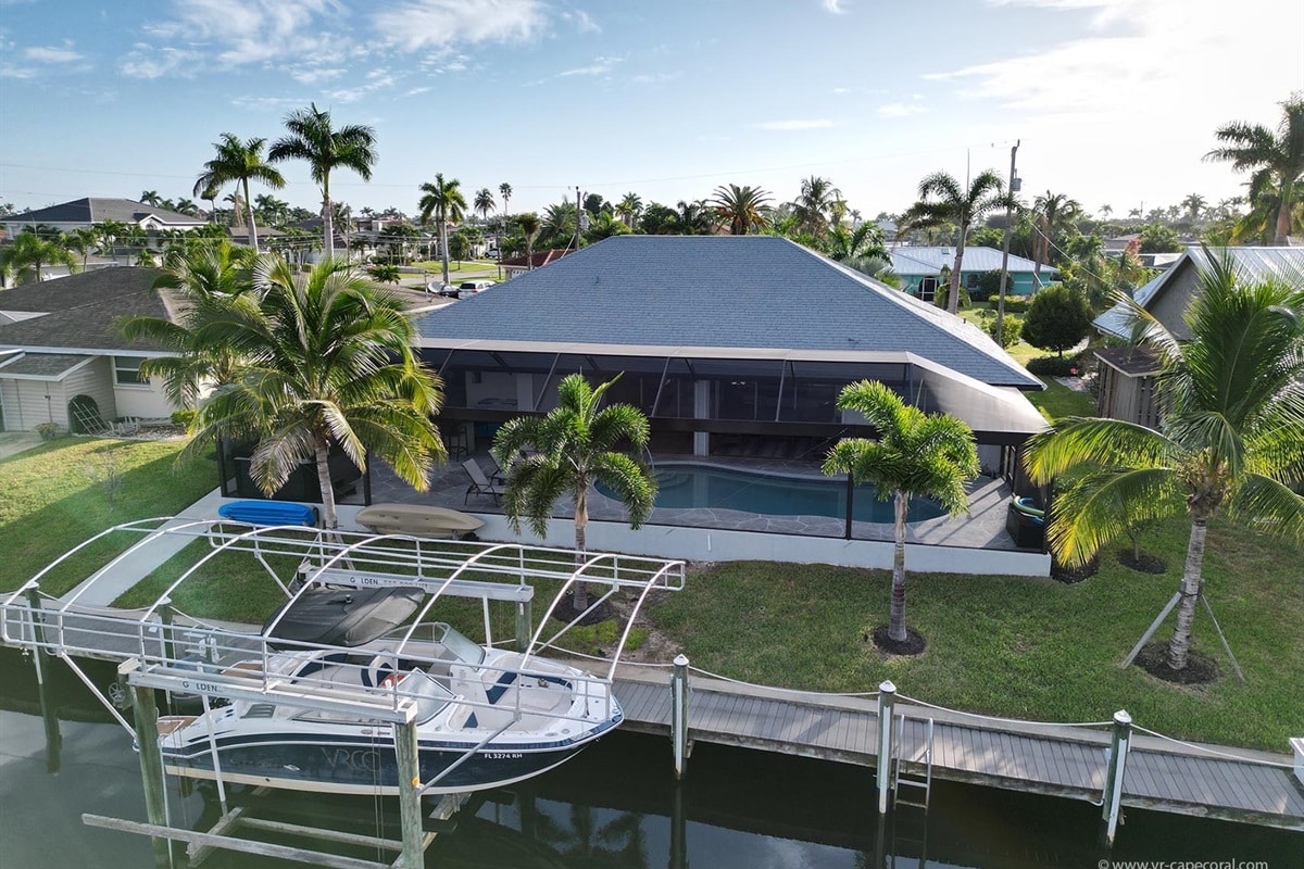 Ferienhaus in Cape Coral, Florida, zu vermieten, verwaltet von Vacation Rentals Cape Coral