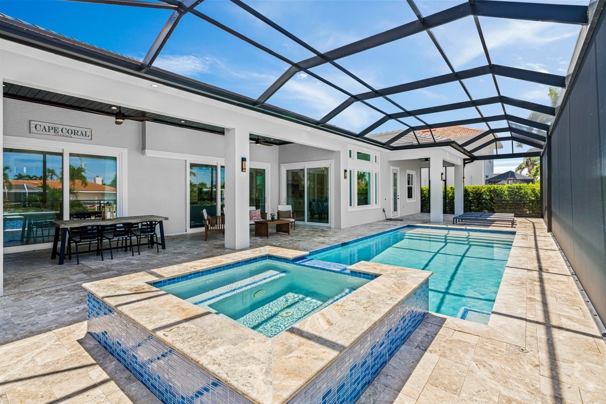 Ferienhaus in Cape Coral, Florida, zu vermieten, verwaltet von Vacation Rentals Cape Coral