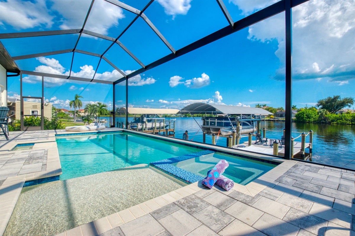 Vacation home in Cape Coral, FL, available for rent, managed by Vacation Rentals Cape Coral