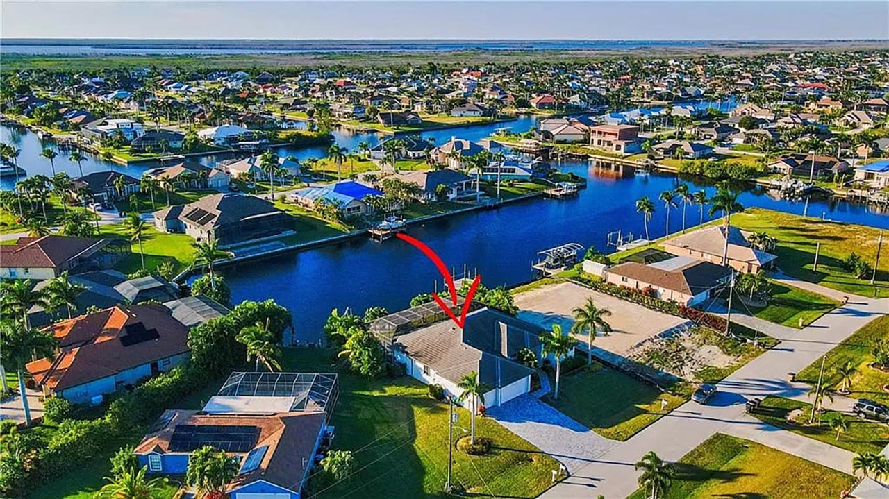 Vacation home in Cape Coral, FL, available for rent, managed by Vacation Rentals Cape Coral