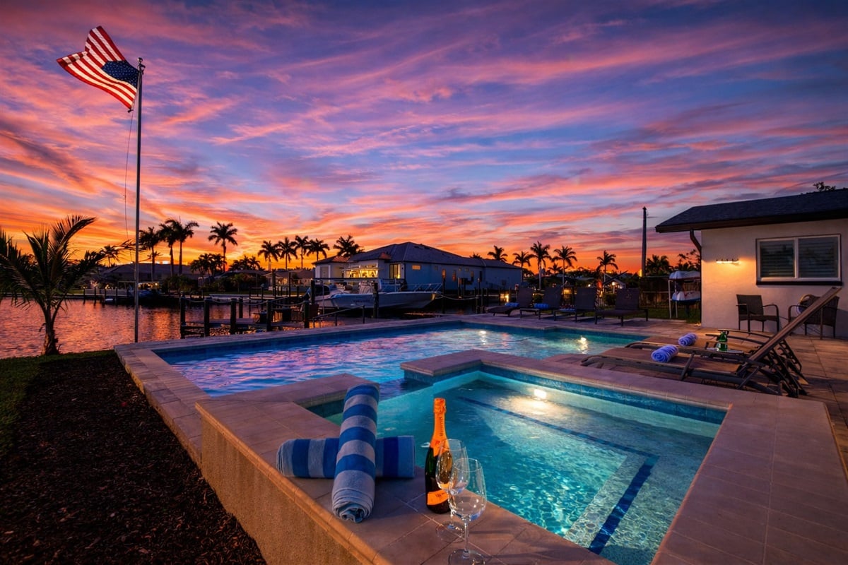 Vacation home in Cape Coral, FL, available for rent, managed by Vacation Rentals Cape Coral