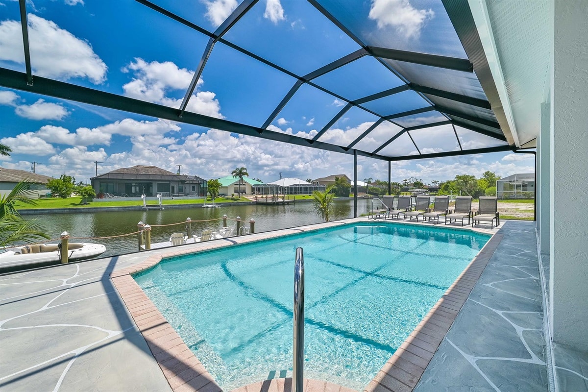 Vacation home in Cape Coral, FL, available for rent, managed by Vacation Rentals Cape Coral