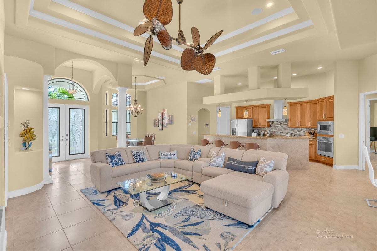 Vacation home in Cape Coral, FL, available for rent, managed by Vacation Rentals Cape Coral