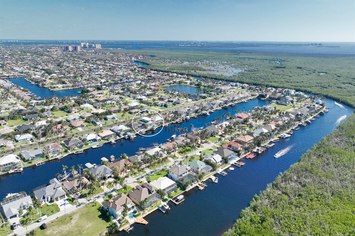 Ferienhaus in Cape Coral, Florida, zu vermieten, verwaltet von Vacation Rentals Cape Coral