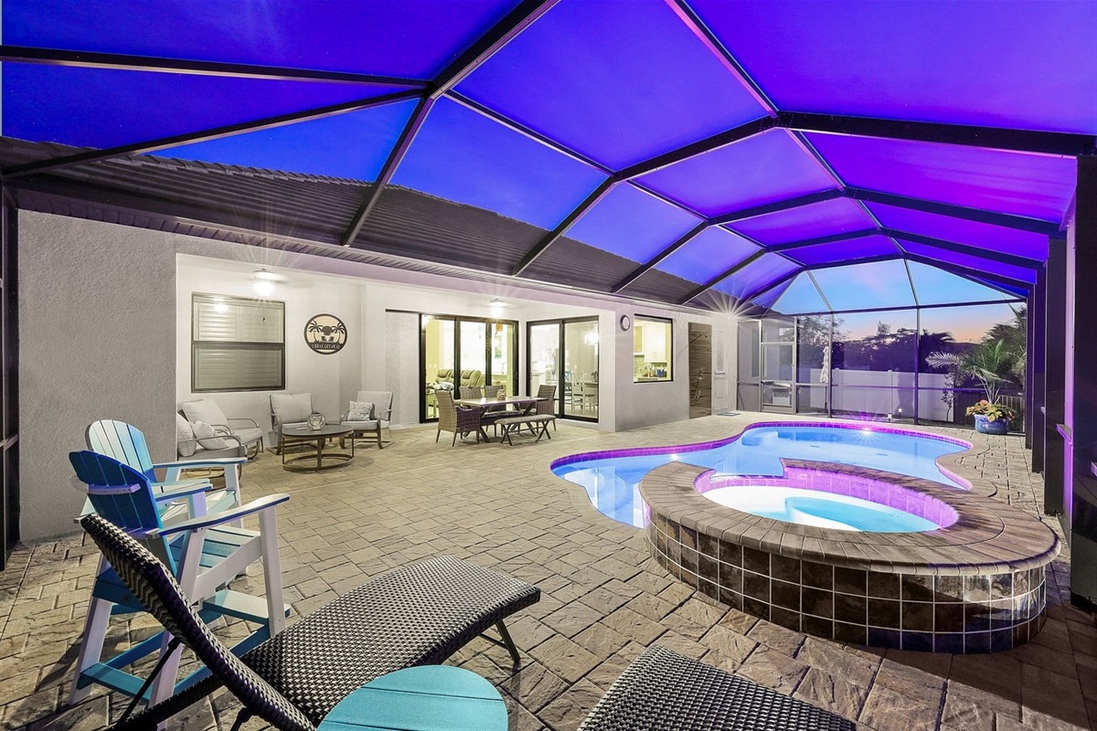 Vacation home in Cape Coral, FL, available for rent, managed by Vacation Rentals Cape Coral