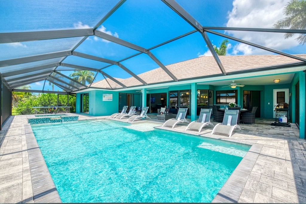 Ferienhaus in Cape Coral, Florida, zu vermieten, verwaltet von Vacation Rentals Cape Coral