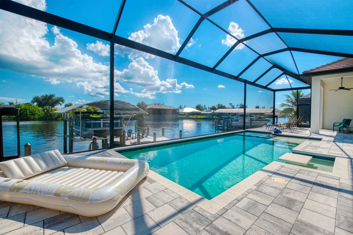 Vacation home in Cape Coral, FL, available for rent, managed by Vacation Rentals Cape Coral
