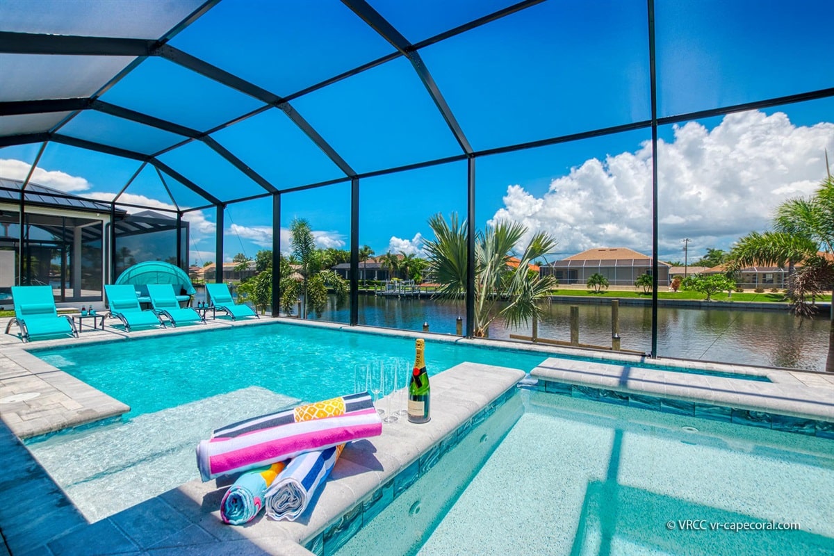 Ferienhaus in Cape Coral, Florida, zu vermieten, verwaltet von Vacation Rentals Cape Coral
