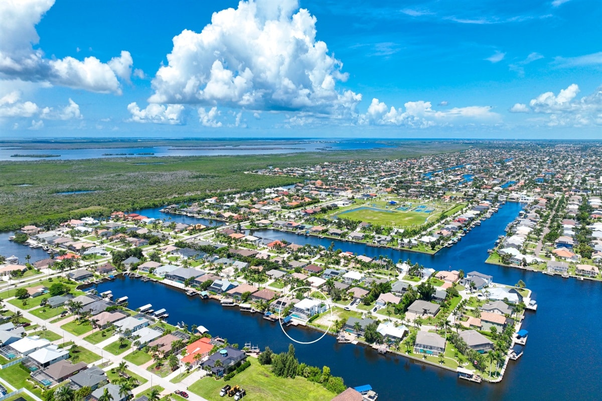 Ferienhaus in Cape Coral, Florida, zu vermieten, verwaltet von Vacation Rentals Cape Coral