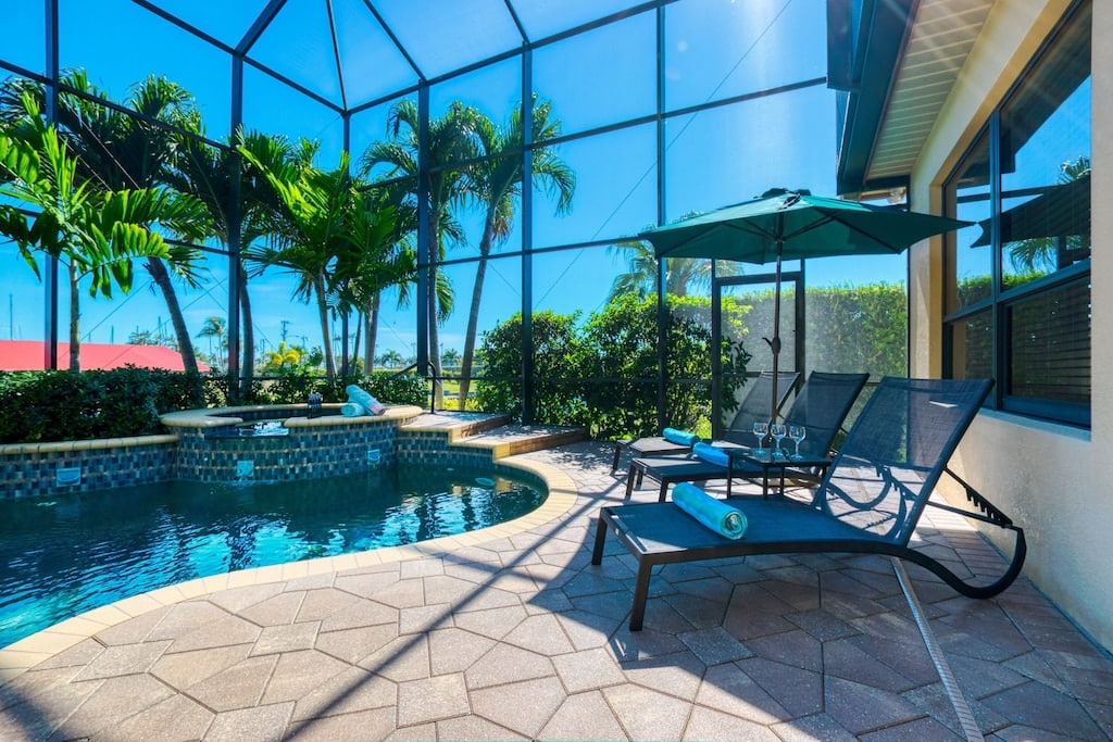 Ferienhaus in Cape Coral, Florida, zu vermieten, verwaltet von Vacation Rentals Cape Coral