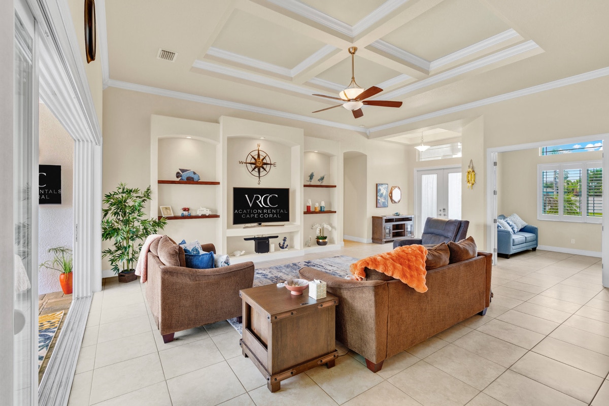 Ferienhaus in Cape Coral, Florida, zu vermieten, verwaltet von Vacation Rentals Cape Coral