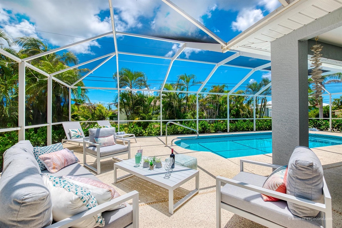 Ferienhaus in Cape Coral, Florida, zu vermieten, verwaltet von Vacation Rentals Cape Coral