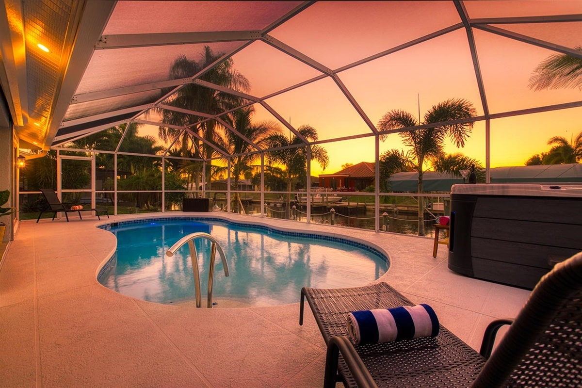 Ferienhaus in Cape Coral, Florida, zu vermieten, verwaltet von Vacation Rentals Cape Coral