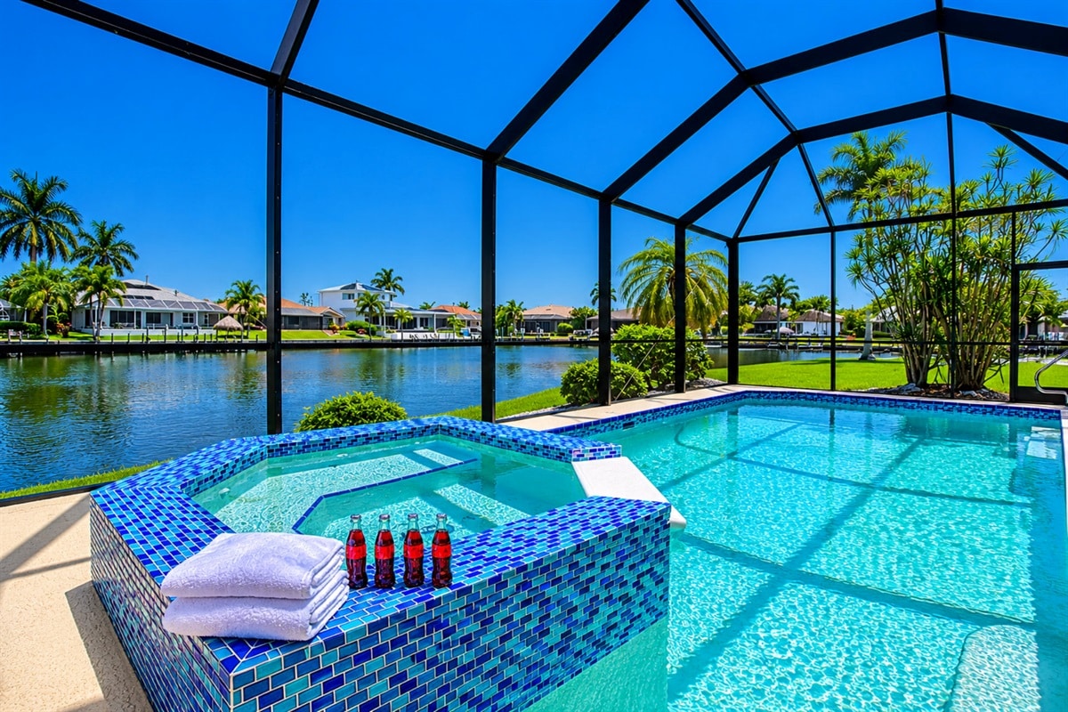 Ferienhaus in Cape Coral, Florida, zu vermieten, verwaltet von Vacation Rentals Cape Coral