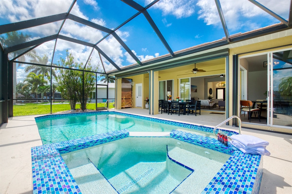 Ferienhaus in Cape Coral, Florida, zu vermieten, verwaltet von Vacation Rentals Cape Coral
