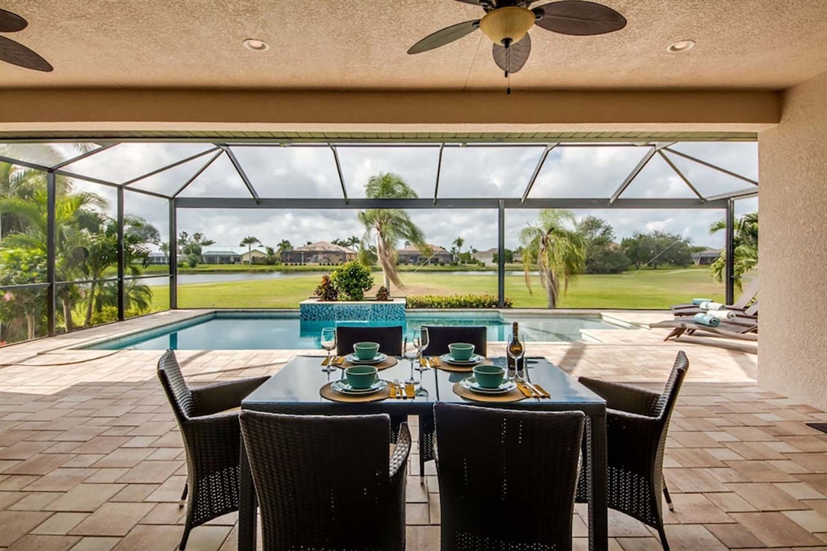 Vacation home in Cape Coral, FL, available for rent, managed by Vacation Rentals Cape Coral