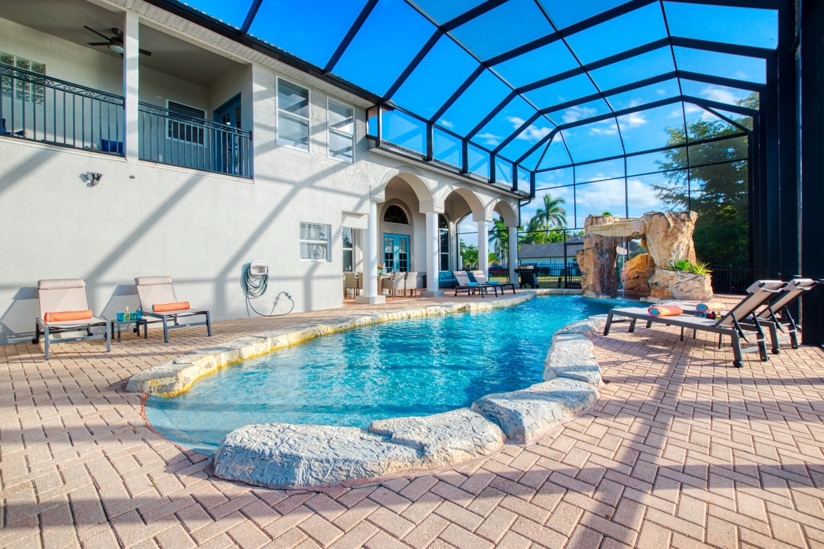 Vacation home in Cape Coral, FL, available for rent, managed by Vacation Rentals Cape Coral