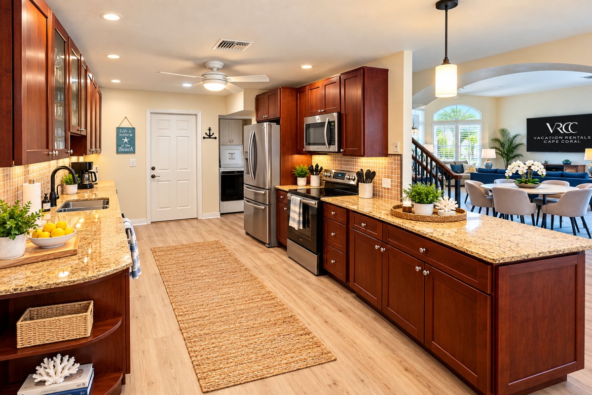 Vacation home in Cape Coral, FL, available for rent, managed by Vacation Rentals Cape Coral