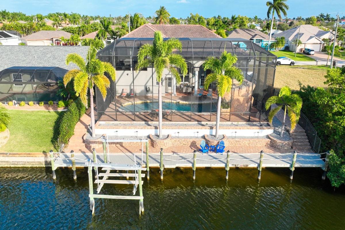 Vacation home in Cape Coral, FL, available for rent, managed by Vacation Rentals Cape Coral